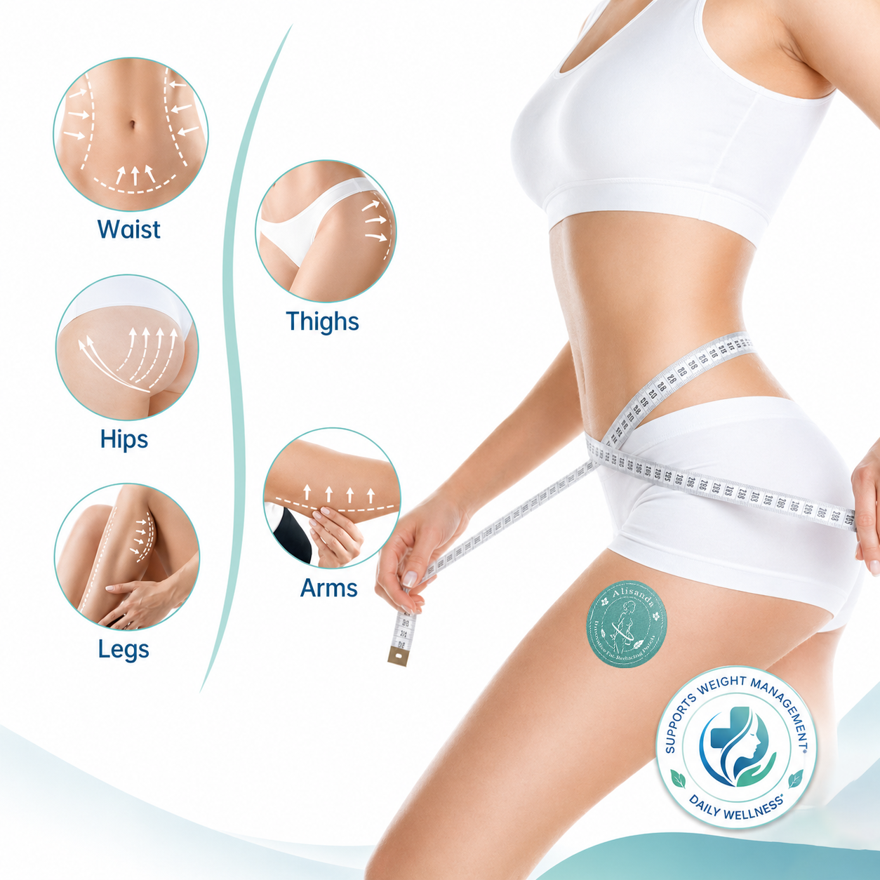 Alisanda™ BERBERINE ✕ NAD Daily Weight Loss & Fat Reduction Patch