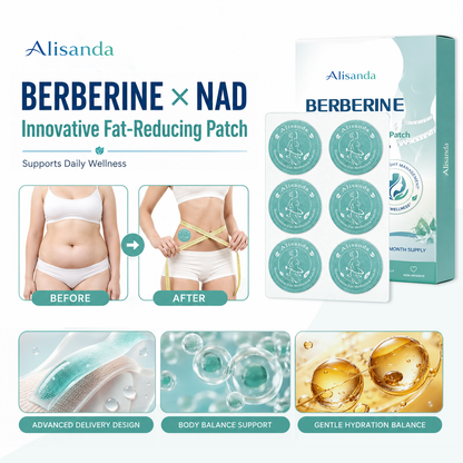 Alisanda™ BERBERINE ✕ NAD  Daily Weight Loss & Fat Reduction Patch